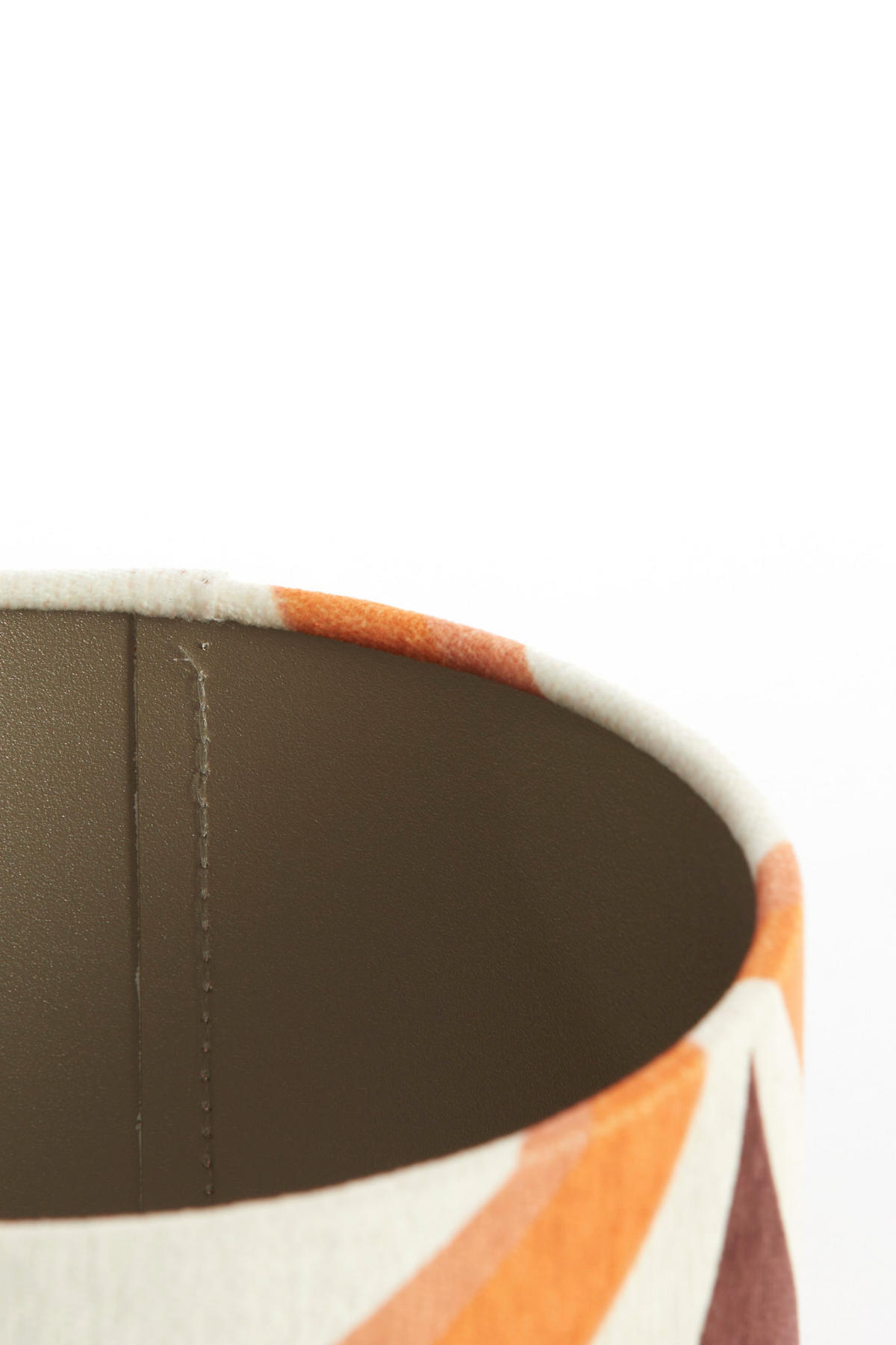 LAMPENSCHIRM Keks Braun Ø20/15 cm - Braun, Textil (20/20/15cm) - Light & Living