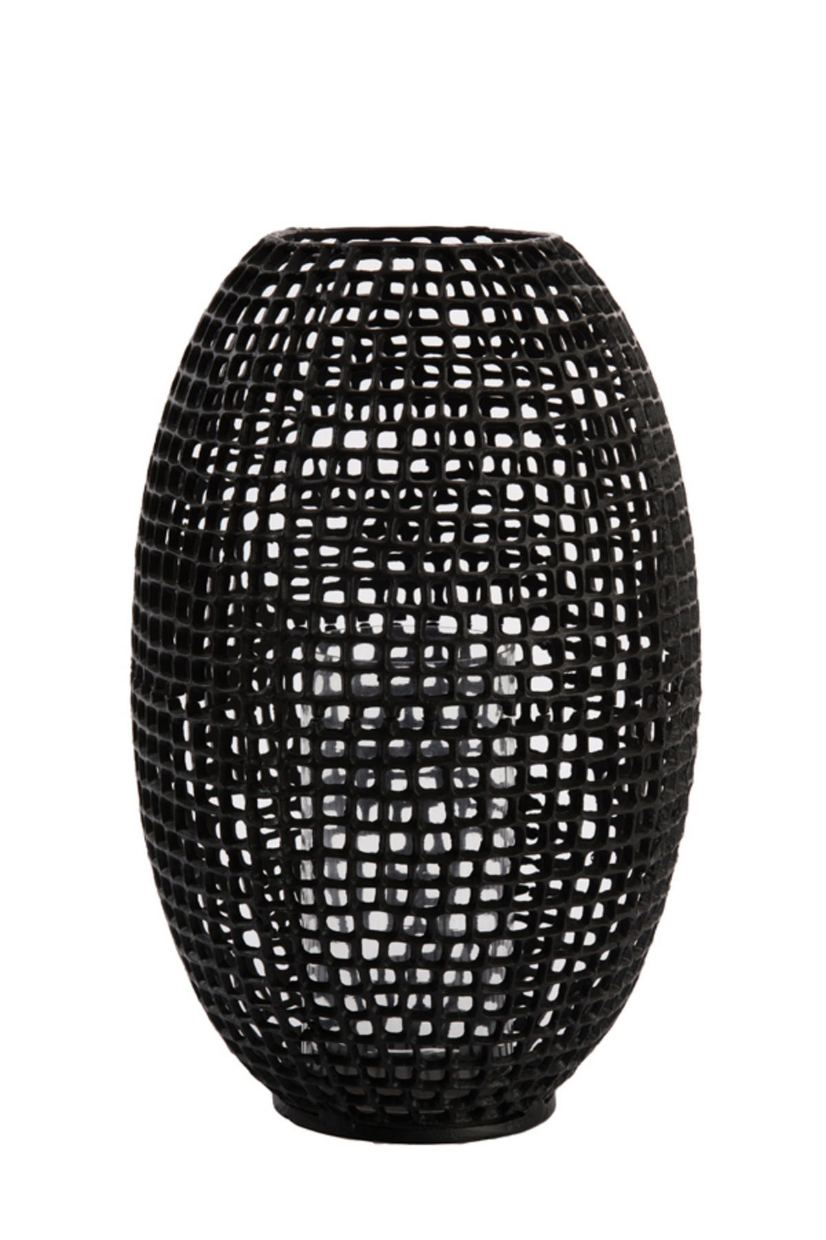 WINDLICHT Marcio Schwarz Ø31/50 cm - Schwarz, Metall (31/50/31cm) - Light & Living