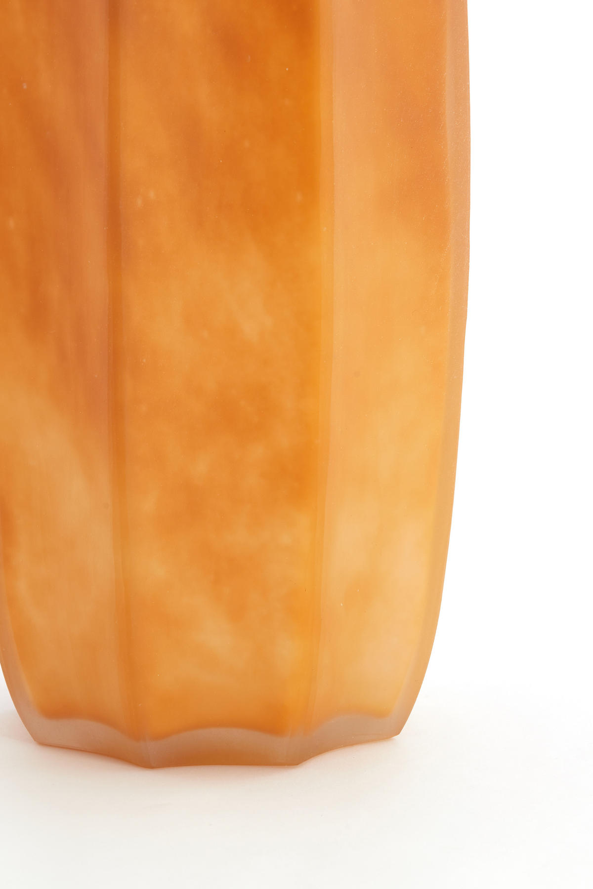 VAZE Bradley Braun 17/17/60 cm - Braun, Glas (60cm) - Light & Living