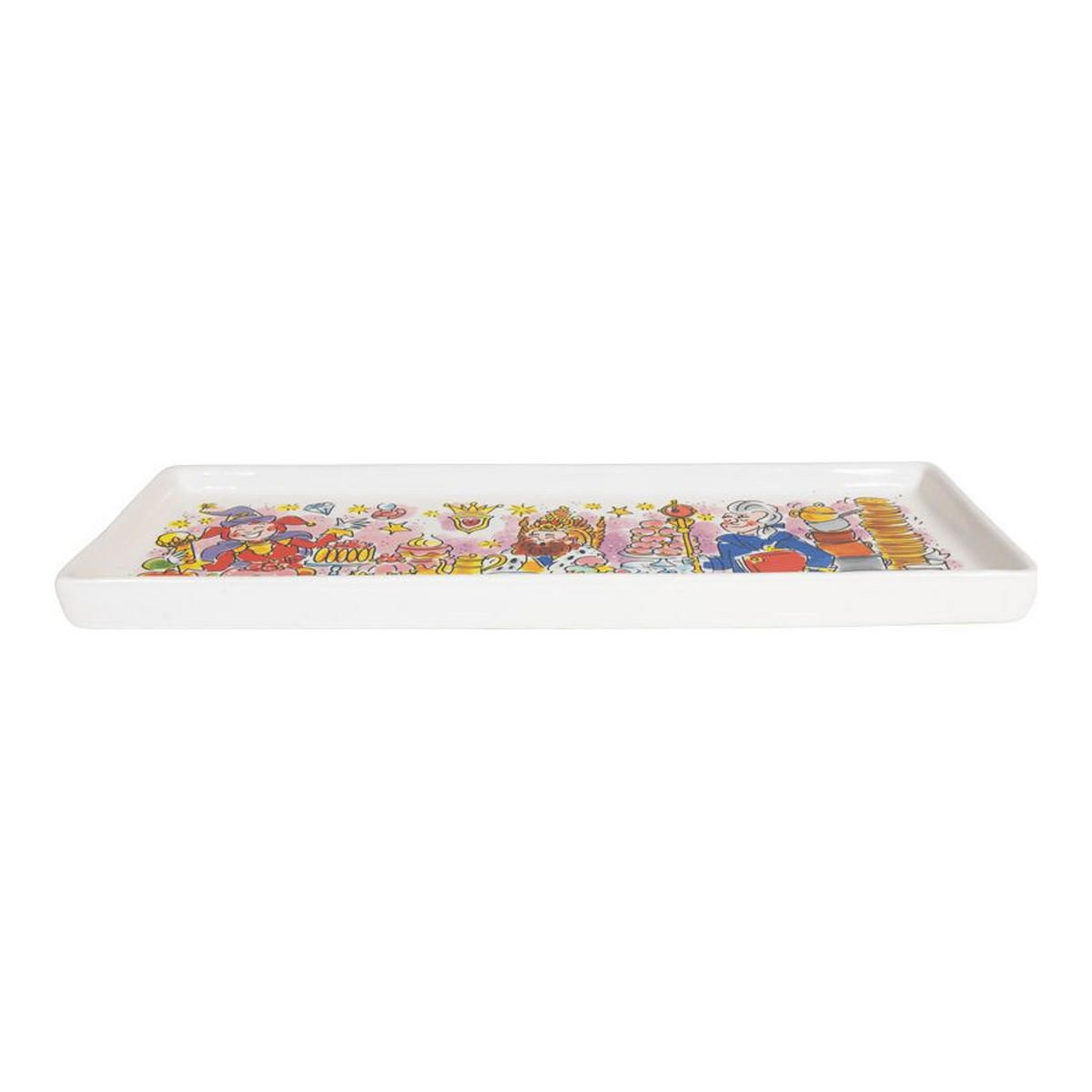 KUCHENPLATTE Symbolica in Bunt - 33cm - Multicolor, Keramik (12.3/34.5/2.1cm) - Blond Amsterdam