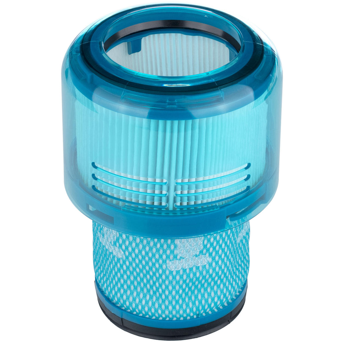 FILTER V11/V15 Ersatzfilter Set, waschbar, wiederverwendbar, kompatibel, verbessert Luftqualität - Multicolor, Kunststoff/Metall (10/10/10cm)