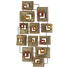 WANDDEKO - Gelb/Rot, Trend, Metall (135,5/7,5/72cm) - Ambia Home WANDDEKO - Gelb/Rot, Trend, Metall (135,5/7,5/72cm) - Ambia Home