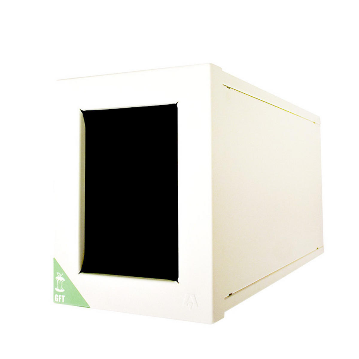 MÜLLEIMER Wertstoffsammler Recycloflex 60 Liter 70,5x26,3x34,3 cm AlumInium Weiß - Weiß, Metall (34.3/70.5/26.3cm) - PROREGAL