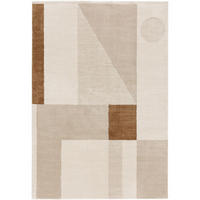 TEPPICH Tacoma Beige/Braun 80x150 cm - Beige, Textil (80/150cm) - benuta Nest