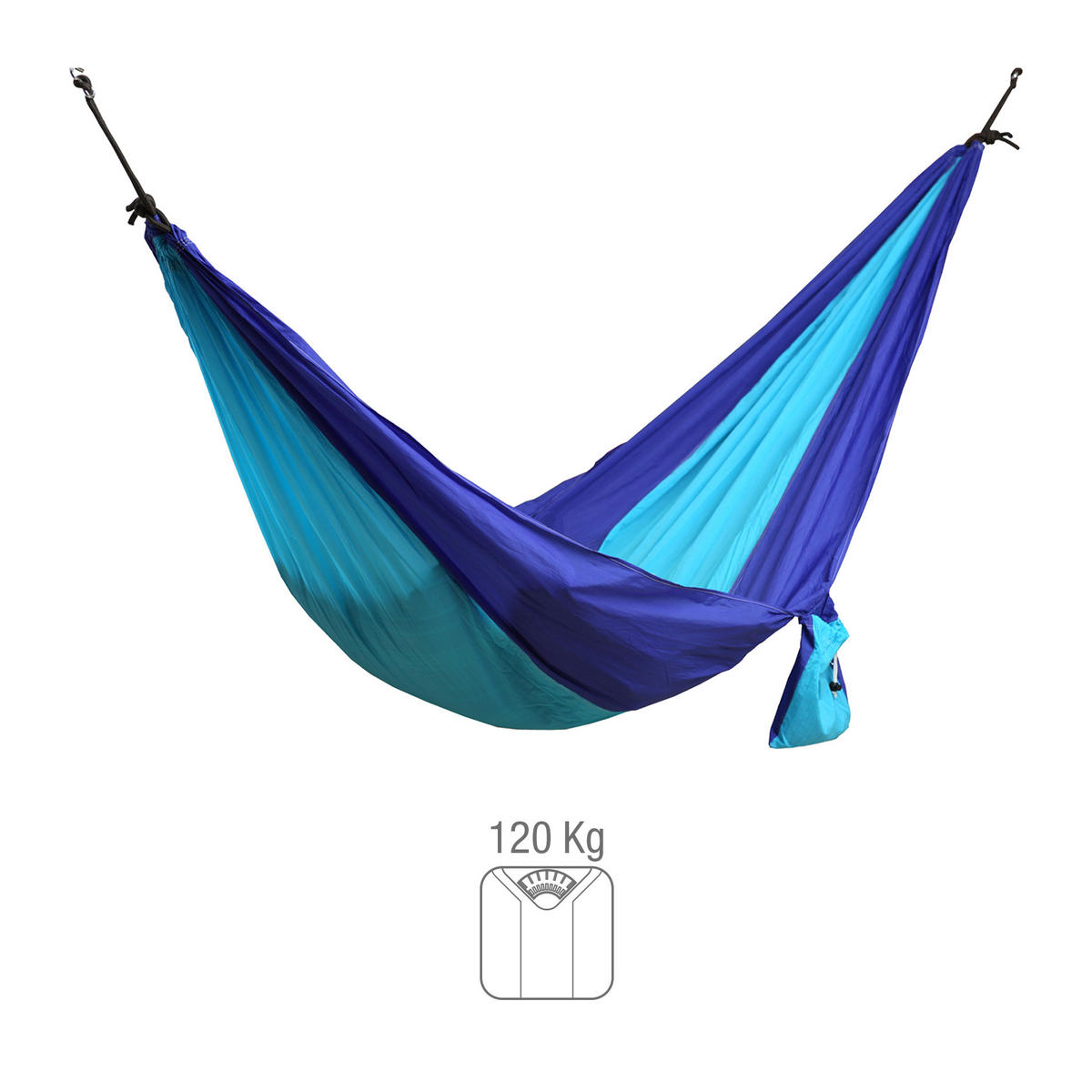 HÄNGEMATTE Blau 136/275/1 cm - Blau, Kunststoff (136/1/275cm) - Mobili Rebecca