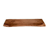 TISCHLATTEN MIT BAUMKANTE FÜR HEIMWERKER, AKAZIENHOLZ CURTIS - Braun/Naturfarben, Akazienholz/Holz (40/120/3cm) - SAM