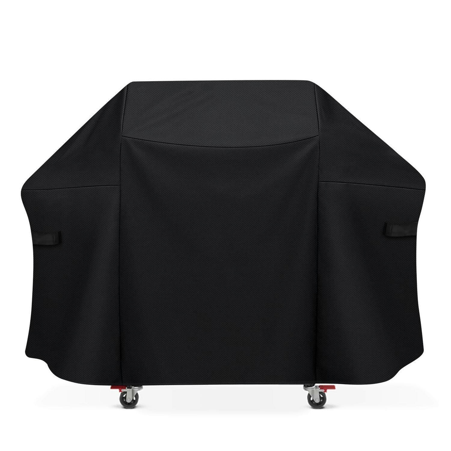 GRILLABDECKUNG 152 cm wasserdicht für Weber Genesis II & 300 Serie - Schwarz, Textil (60.9/111/152cm)