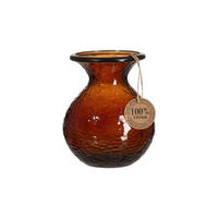 VASE Marokko Wabe braun 18,5 cm - Braun, Glas (14/18.5cm) - Ritzenhoff Breker