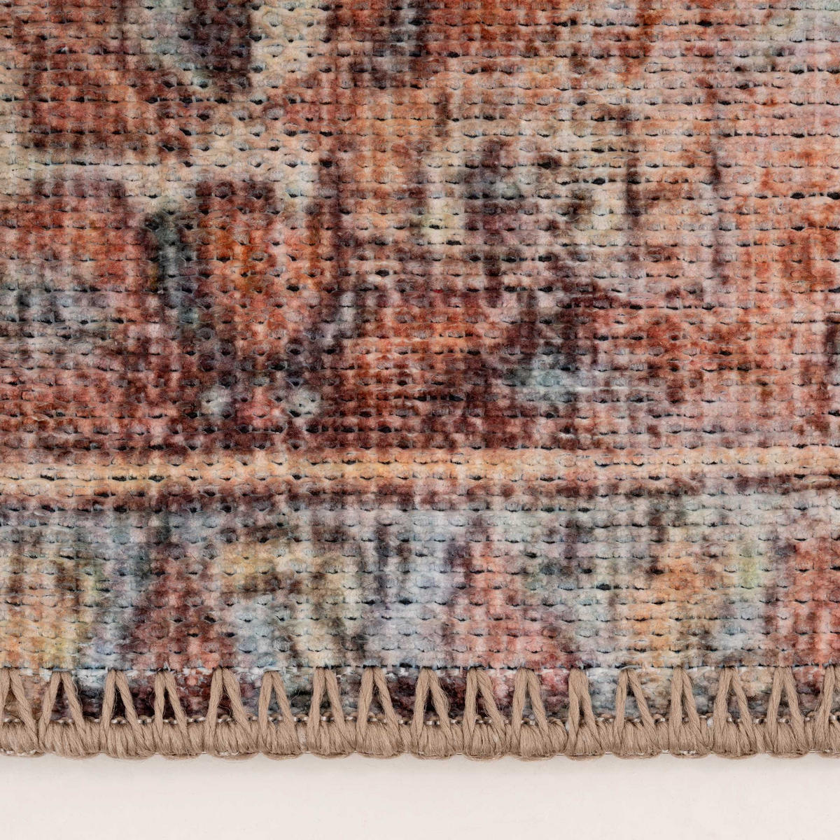 FLACHWEBETEPPICH Yana Terra - Orange, Textil (60/240cm) - Kukoon Rugs