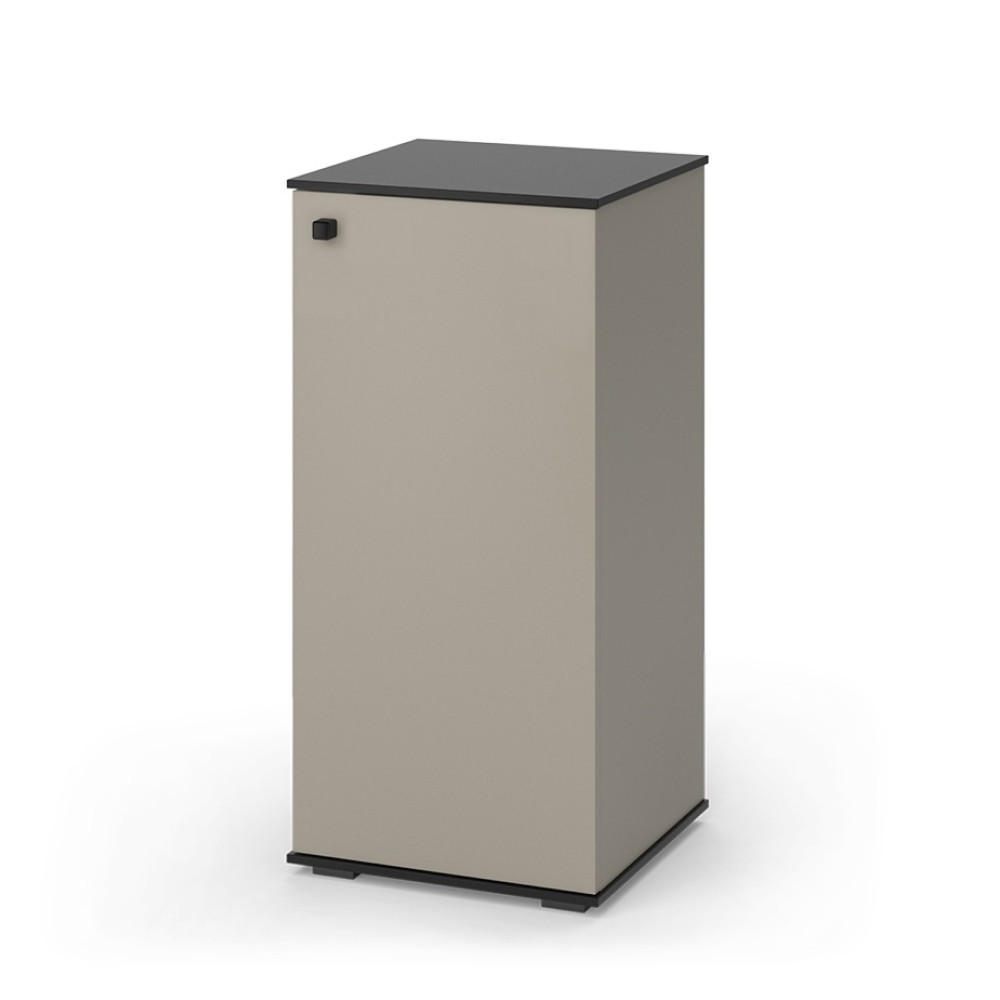 MIDISCHRANK Joli Greige 37 x 78 cm - Greige, Holzwerkstoff (37/78/37cm) - Vicco