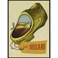 POSTER Europa Holland A4 Rahmenlos - Klar, Papier (29.7/5/21cm) - Nacnic