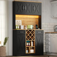GESCHIRRSCHRANK Naturfarben 105/40/180 - Naturfarben, Holzwerkstoff (105/180/40cm)