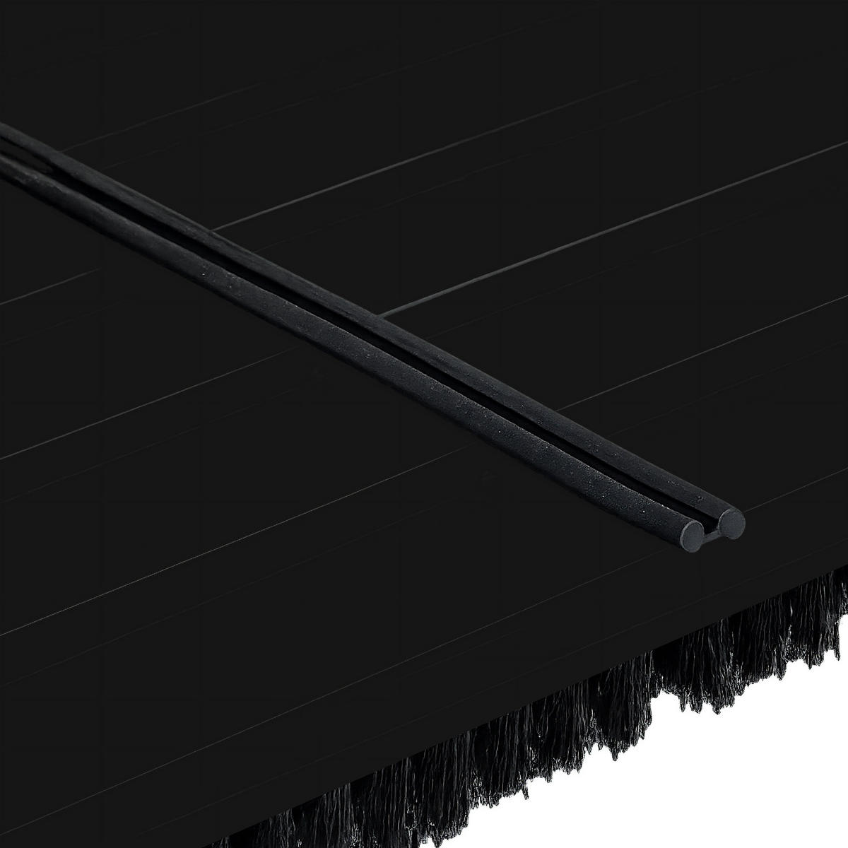 ŠKRABKA na obuv - černá, kov/dřevo (59/4.5/36cm) - Relaxdays