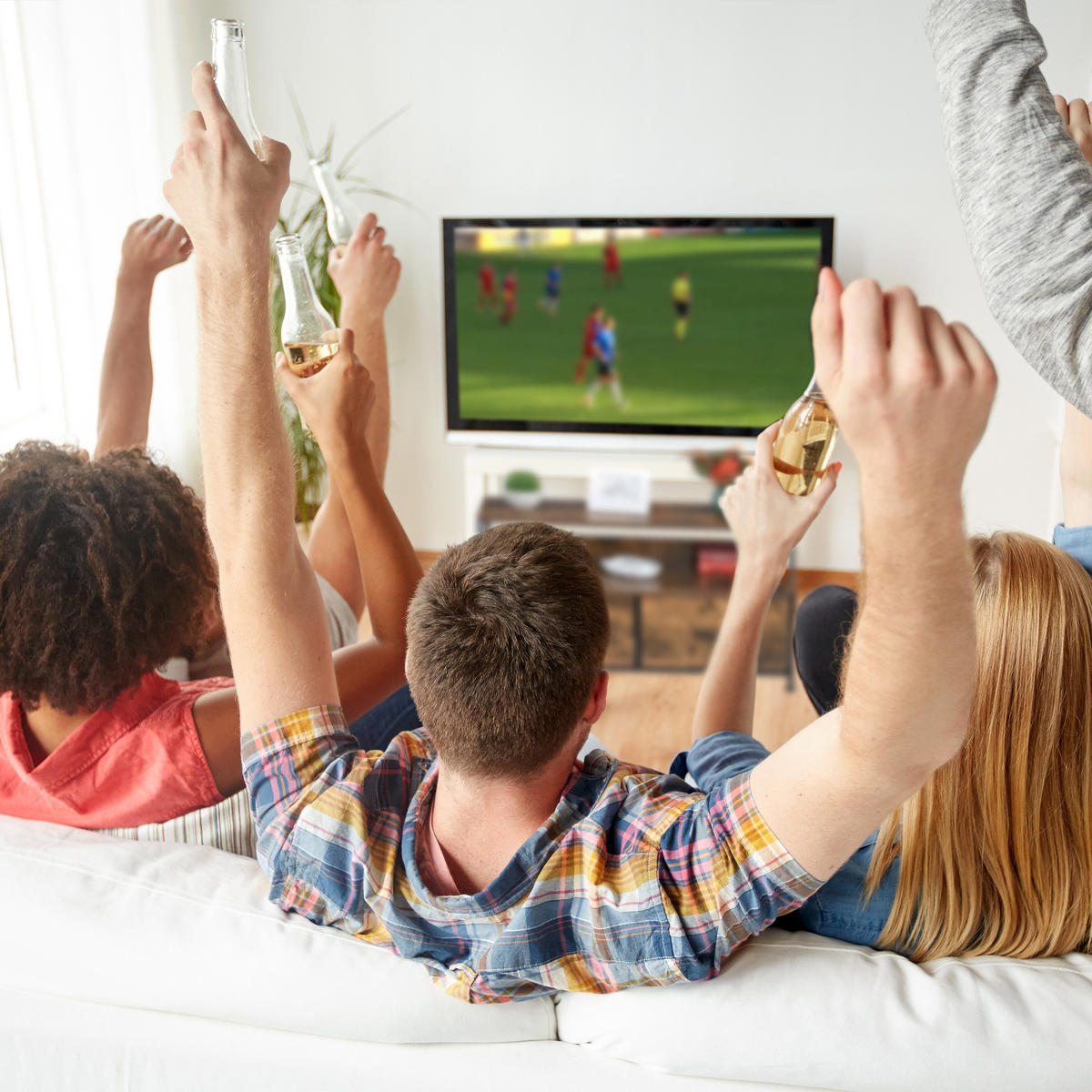 TV-BOARD - Braun, Holz/Holzwerkstoff (93/48.5/41.4cm) - Relaxdays