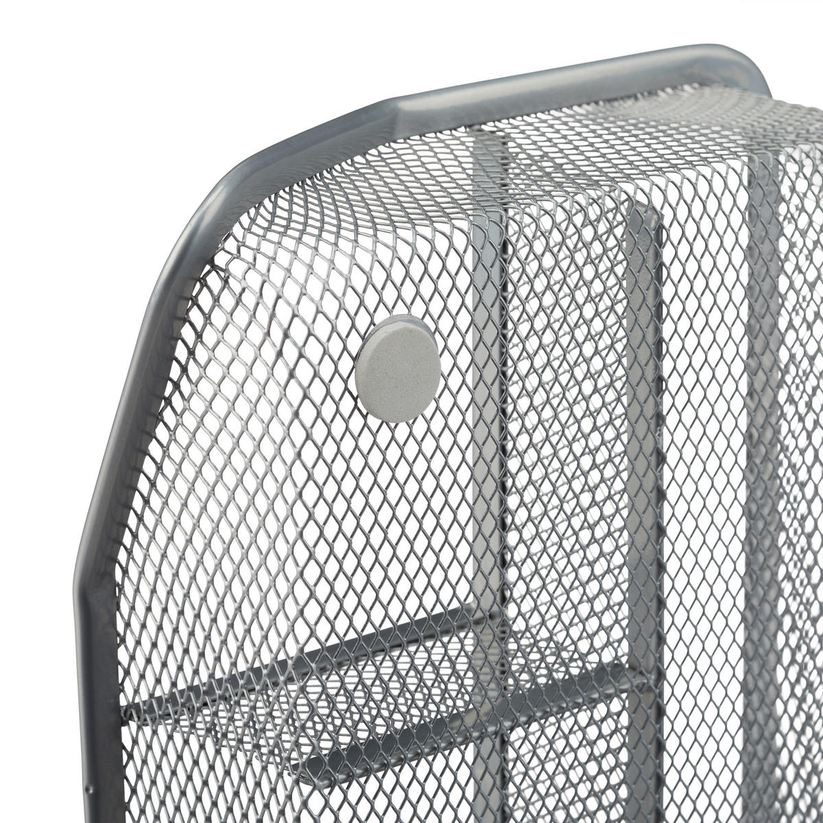 SCHREIBTISCHORGANIZER - Silberfarben, Metall (16/27.5/4.8cm) - Relaxdays
