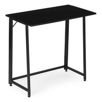 SCHREIBTISCH ARLO Schwarz - Schwarz, Holzwerkstoff (45/80/76cm) - Mat-Haus