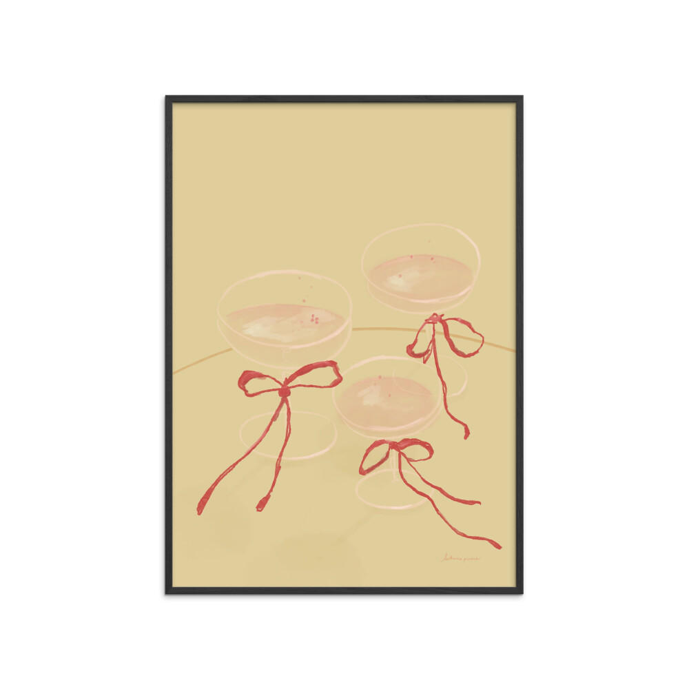 Poster&Frame Poster Natur, Schwarz 50x70 cm