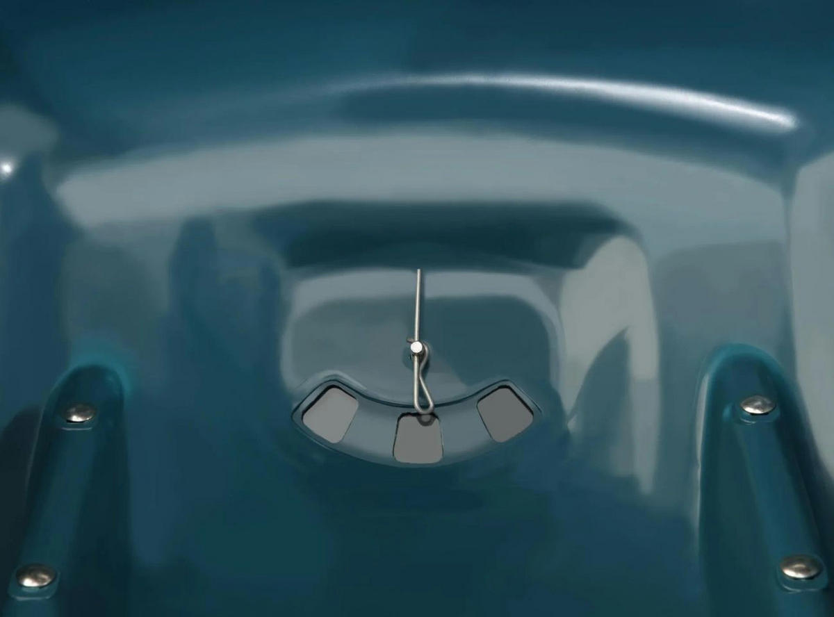 STREUWAGEN, 27 L, mit Dosier-Regler, Luftbereifung - Grün, Metall (43/65/48cm) - Westfalia