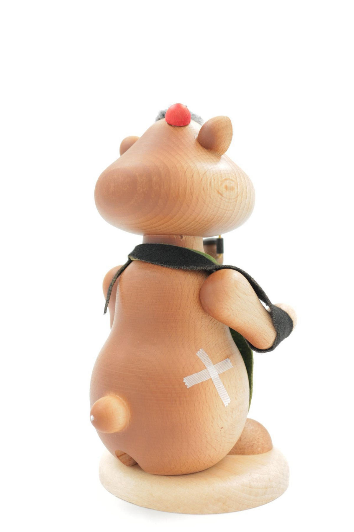 RAUCHFIGUR Hamster Kranker 18 cm - Multicolor, Holz (12/18/0.1cm)