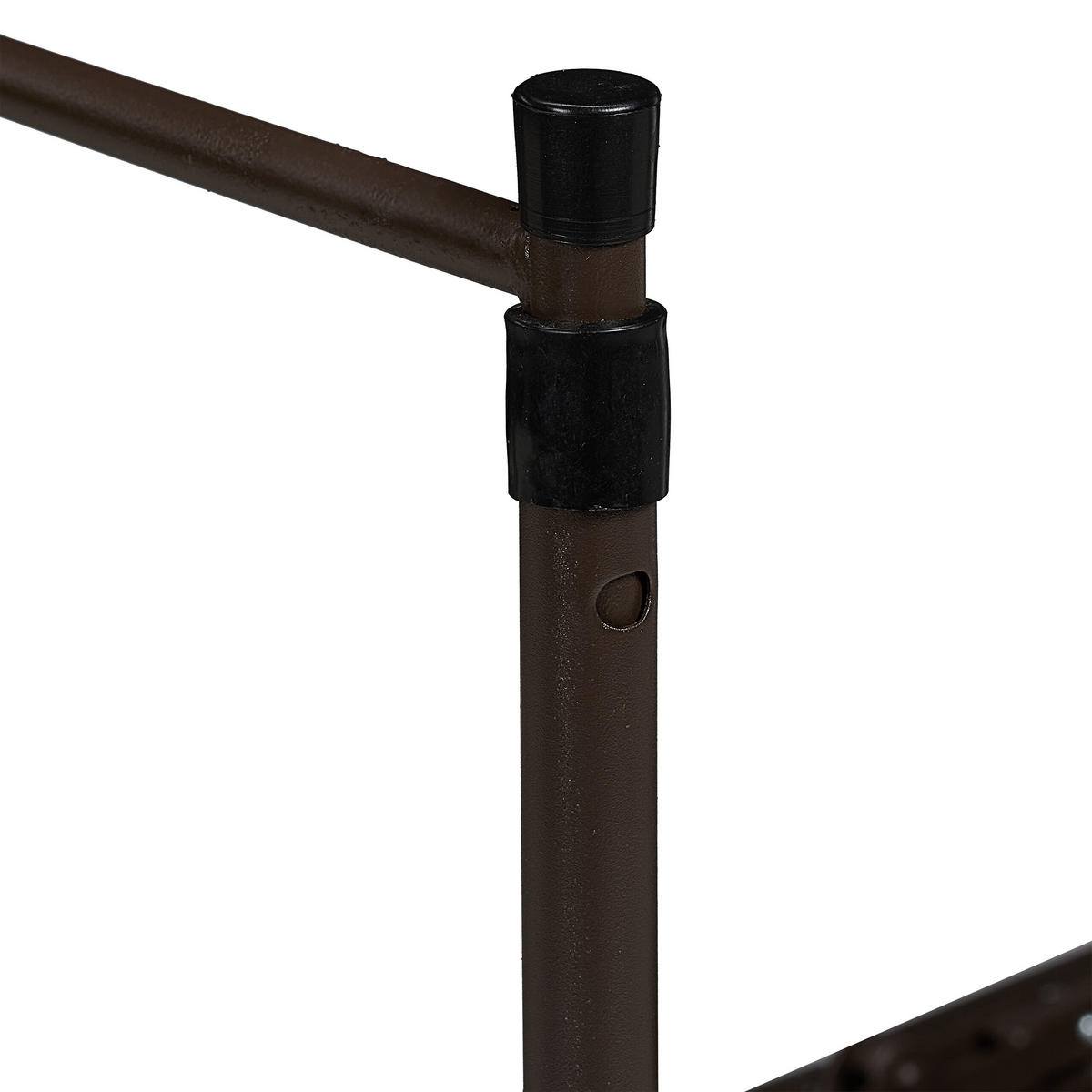 GARTENTISCH - Braun, Metall (60/120/74cm) - Relaxdays