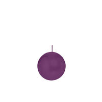 KUGELKERZEN Brombeere Ø 6 cm, 16 Stück - Brombeere, Paraffin (6/6/6cm) - Wiedemann Kerzen