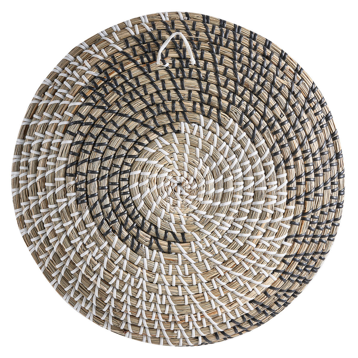 WANDDEKORATION Seegras beige Cantho - Beige, Naturmaterialien (40/40/7cm) - Beliani