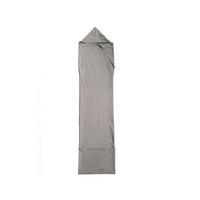 SCHLAFSACK besonders leicht Grau Groß - Grau, Textil (54/185cm) - Vercart