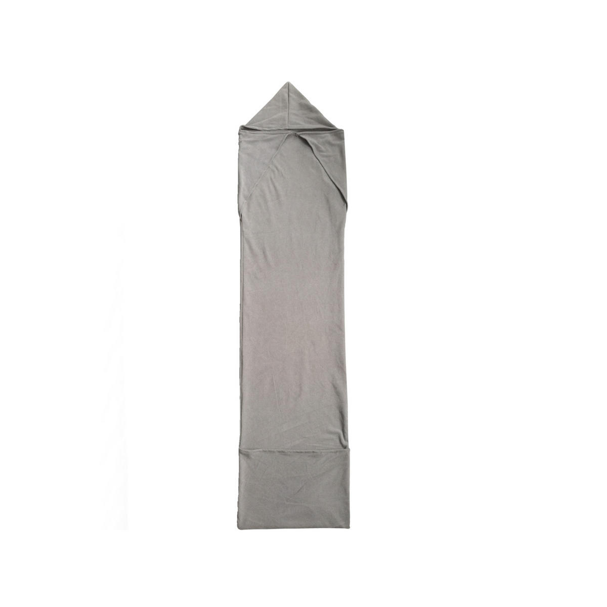 SCHLAFSACK besonders leicht Grau Groß - Grau, Textil (54/185cm) - Vercart