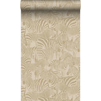 TAPETE Zebras 50 x 900 cm - Beige, Papier (50/900cm) - Origin Wallcoverings
