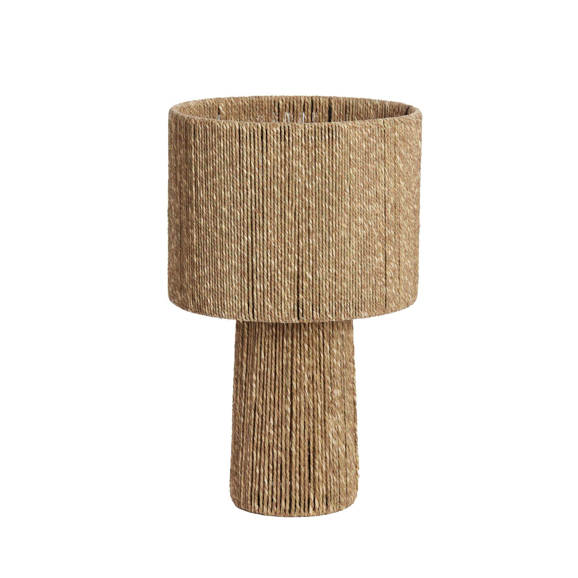TISCHLEUCHTE PITINO Braun 31.5/31.5/51 cm - Braun, Textil (31.5/31.5/51cm) - Light & Living