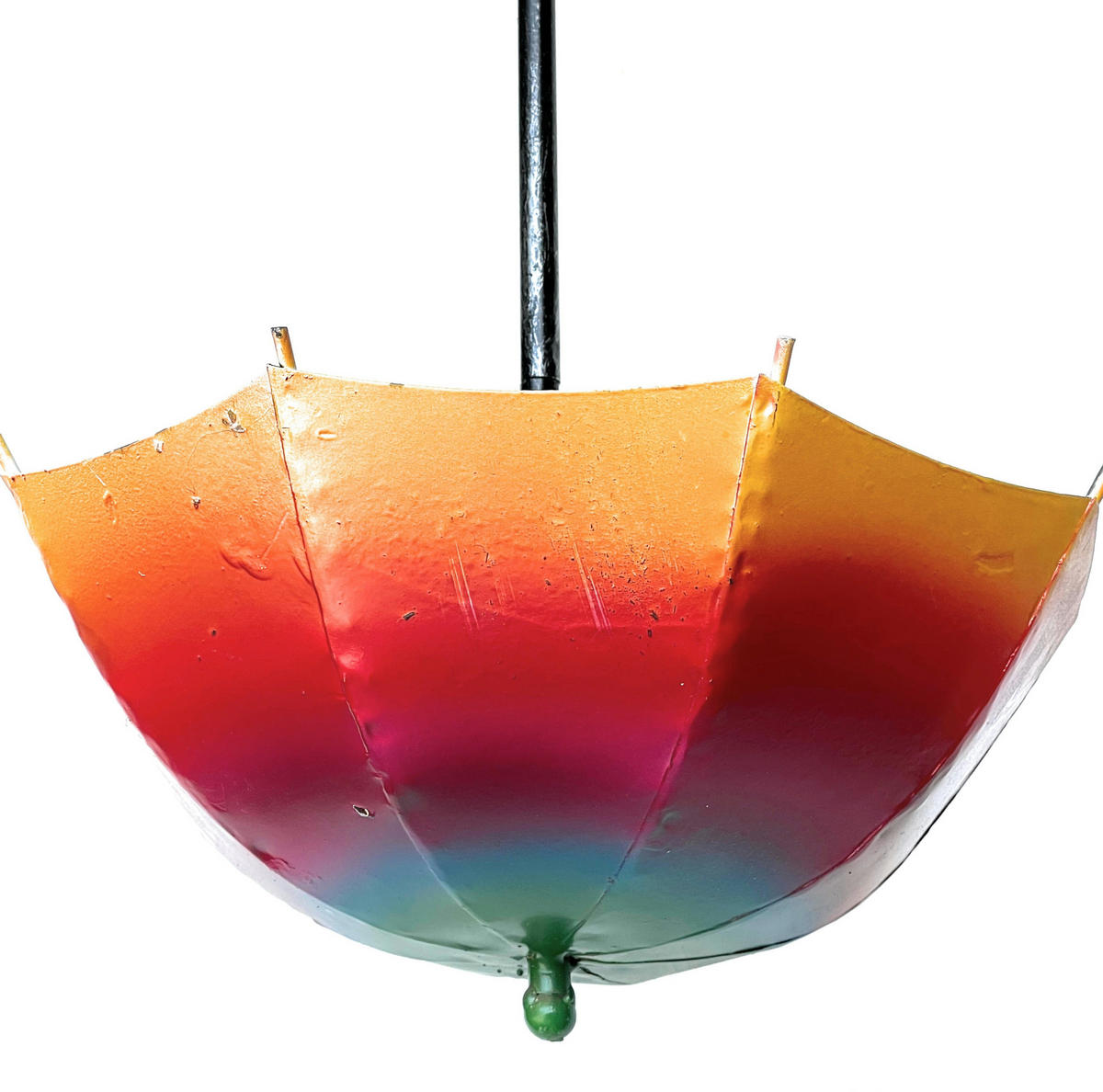 BLUMENAMPEL Regenschirm Metall 72 cm 96258 L - Multicolor, Metall (28/72/28cm) - DanDiBo