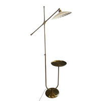 STEHLAMPE Uxelor 170 Cm - Messingfarben, Metall (30/30/170cm) - Bamyum
