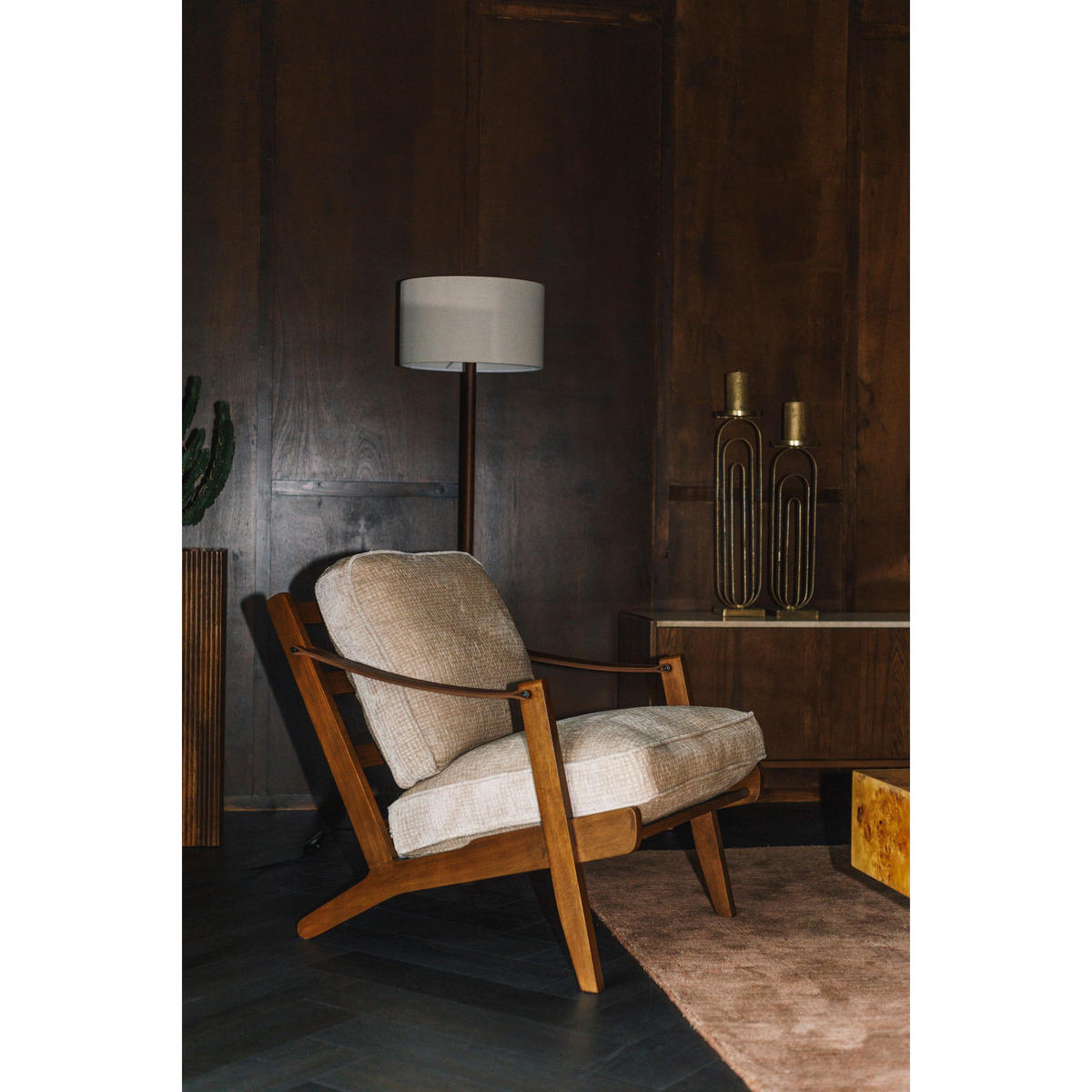 SESSEL Washington - Beige, Kunststoff (67/79/90cm) - Dutchbone