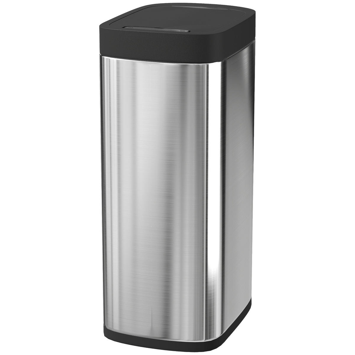 ABFALLEIMER Silberfarben 1 Stück - Silberfarben, Metall (26.5/68/35.5cm) - GiPP