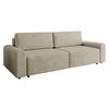 SCHLAFSOFA Bella - Beige/Schwarz, Holz/Kunststoff (240/85/95cm) - MIRJAN24
