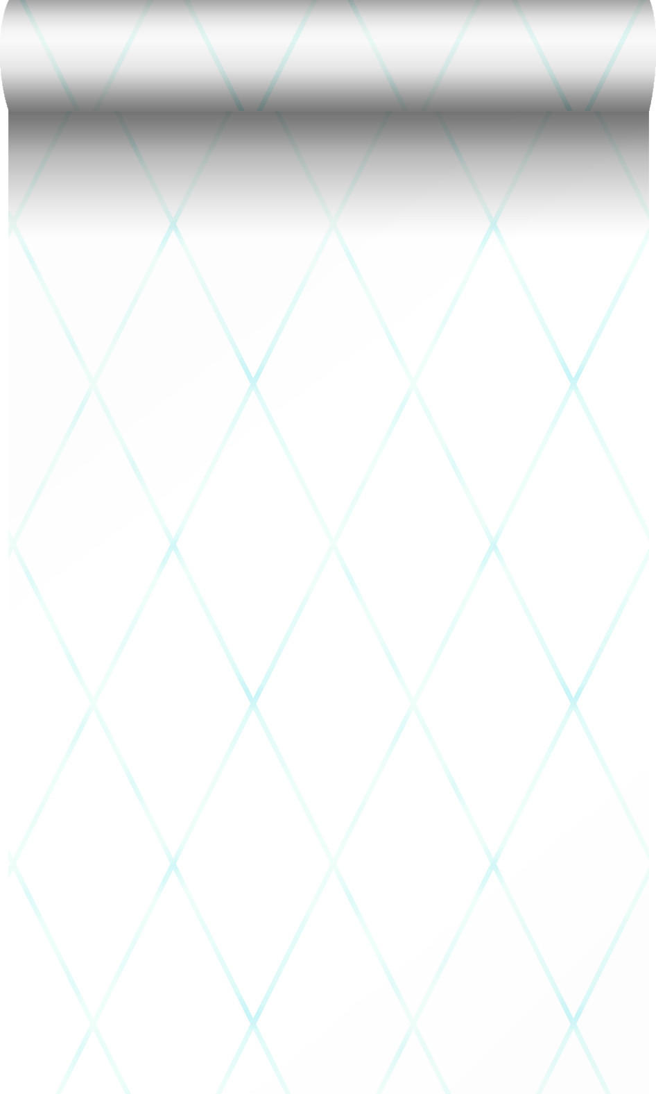 TAPETE Karomuster 53 cm x 10.05 m - Blau, Papier (53/0.1cm) - Origin Wallcoverings