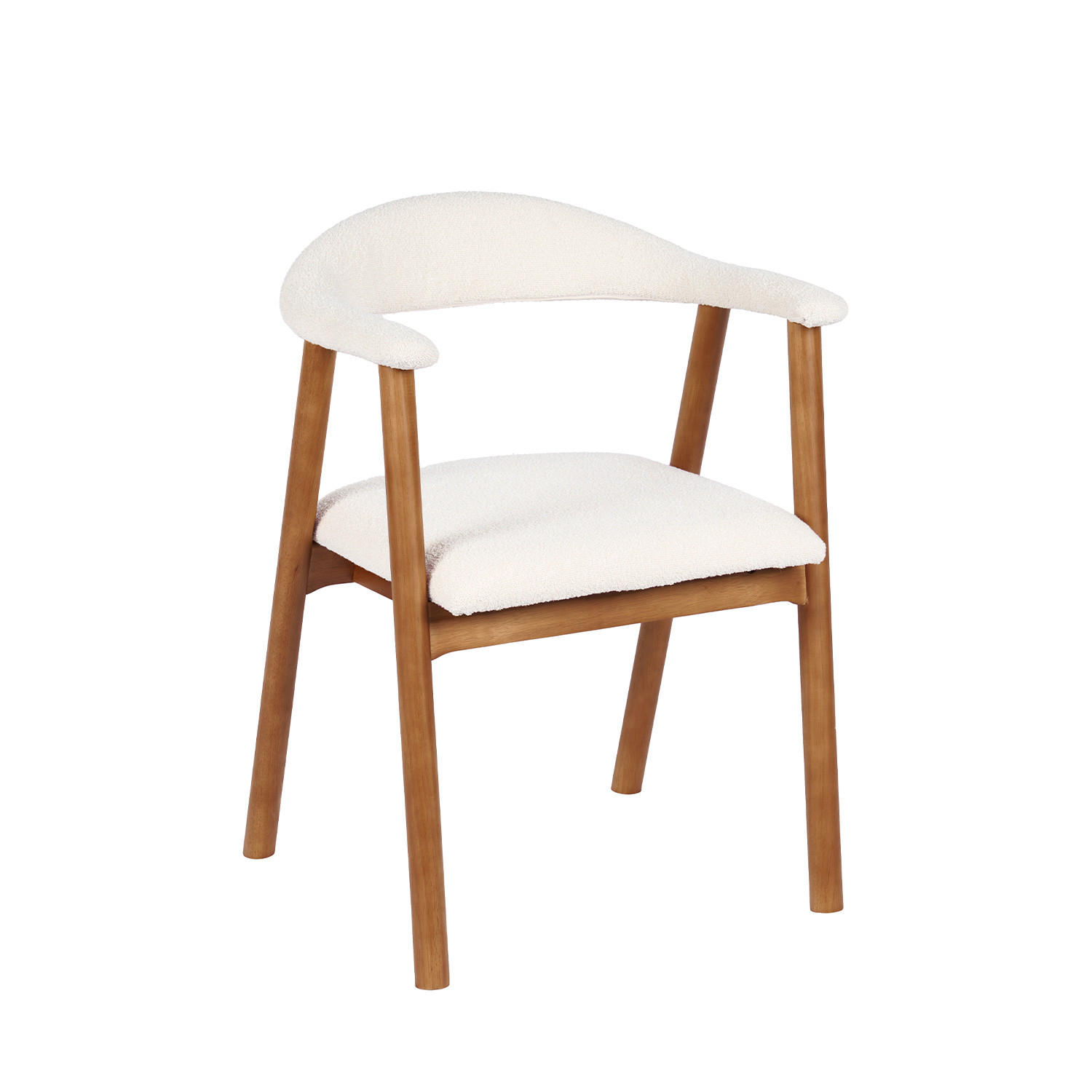 ESSZIMMERSTUHL Noor Beige 58 cm x 79 cm - Beige, Textil (58/79/54cm) - Klast Home