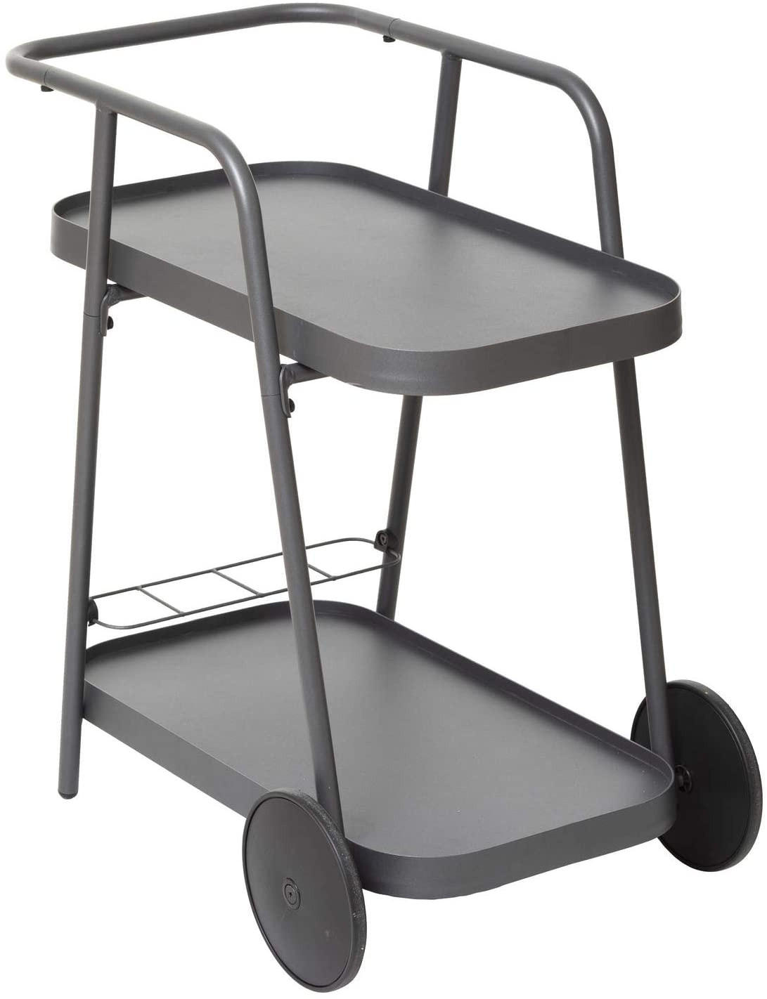 SERVIERWAGEN EASINESS Aluminium - Grau, Metall (72/80/50cm)