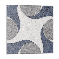 WANDPANEEL 9 Stück 30x30 cm selbstklebend Granitia - Greige, Kunststoff (30/1.6/30cm) - Wallfluent