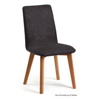 ESSZIMMERSTUHL (8er-Set) Darci 47x92x60 Eiche geölt/Espresso - Eichefarben/Dunkelbraun, Kunststoff (60/92/47cm) - 58aufmkessel