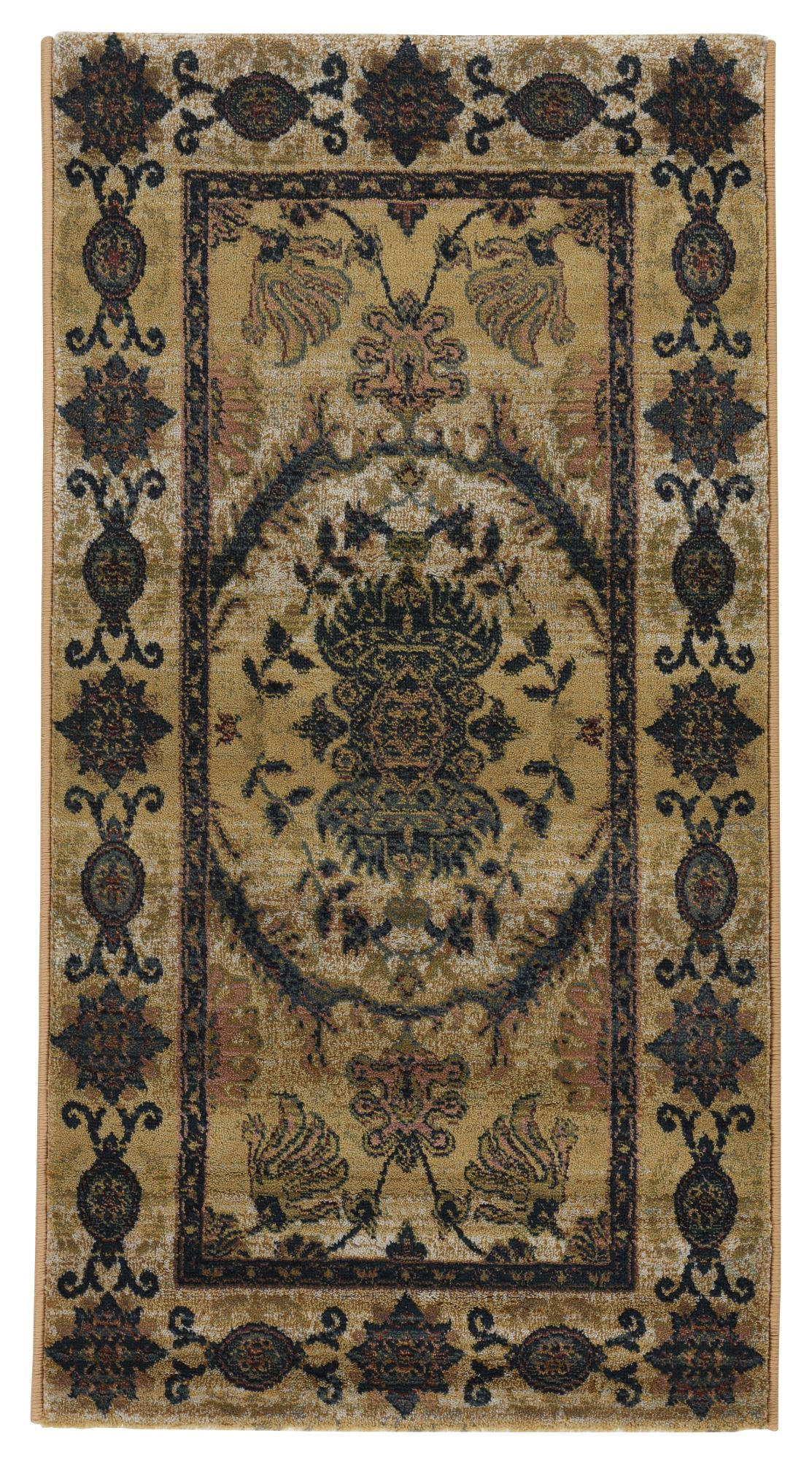 WEBTEPPICH Gabiro 3070 68x135 cm - Beige, Textil (68/135cm) - THEKO