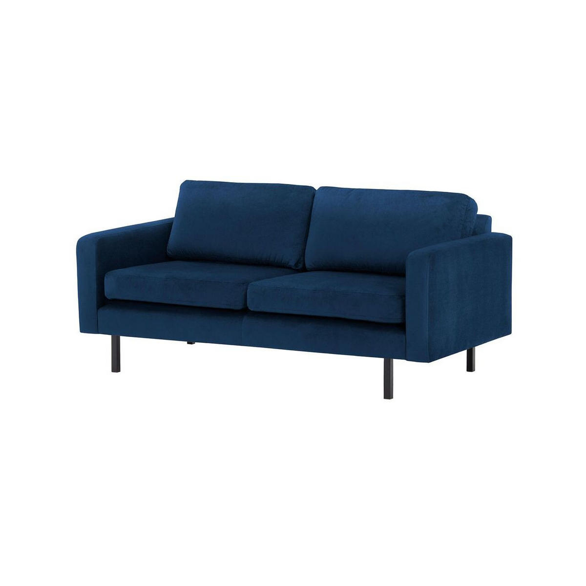 2,5-PERSONEN-SOFA Lioni-Kronos 9 - Dunkelblau, Holz/Textil (182/84/94cm)