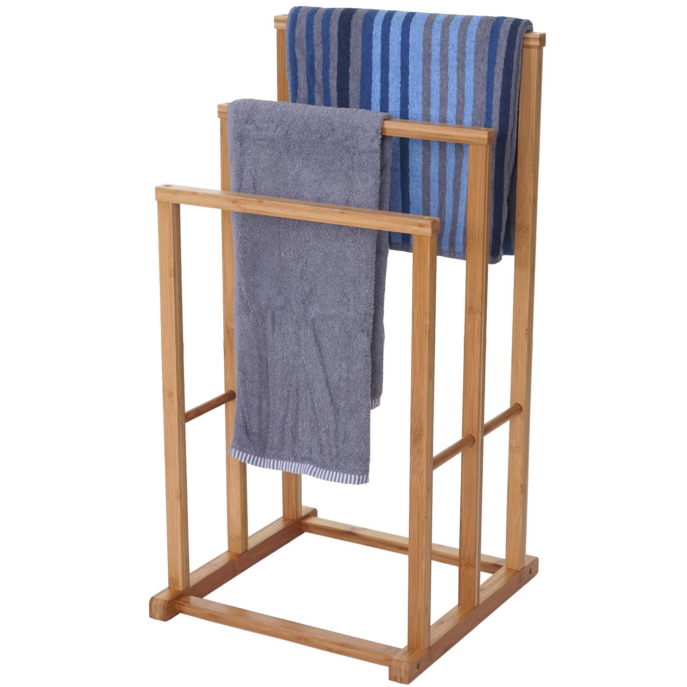 HANDTUCHHALTER Braun - Braun, Holz (42/82/42cm) - MCW