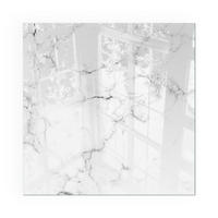 GLASPLATTE für Kamin 50x50 cm - Weiß, Glas (50/50/0.4cm) - TULUP