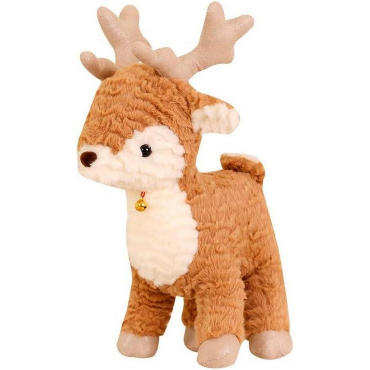 KUSCHELTIER Hirsch 30 cm - Braun, Textil (10/15cm)