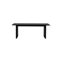ESSTISCH 100x200 cm schwarz - Schwarz, Holzwerkstoff (200/100/75cm) - ebuy24