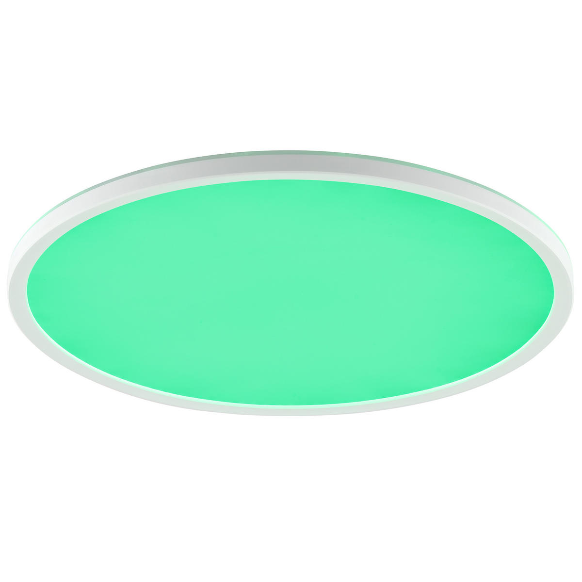 LED DECKENLEUCHTE Lumaro Weiß 42/42/2,9 cm - Weiß, Kunststoff (42/42/2.9cm) - Brilliant