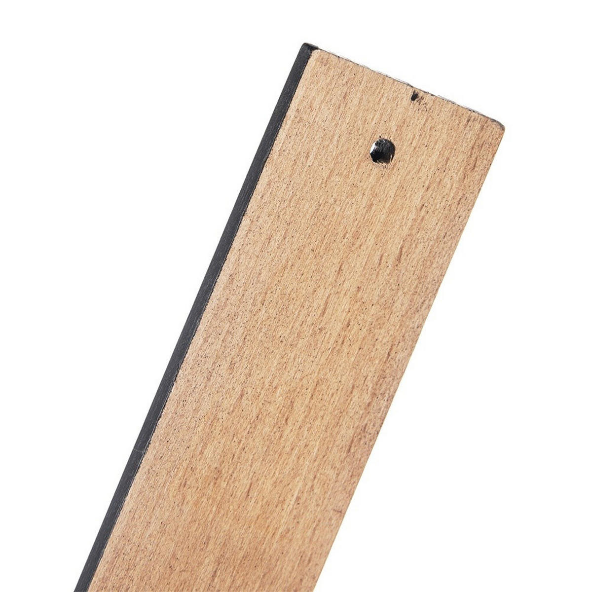 UNIVERSAL-THERMOMETER, Kiefernholz, schwarz, 20 cm - Schwarz, Holz - Orion 