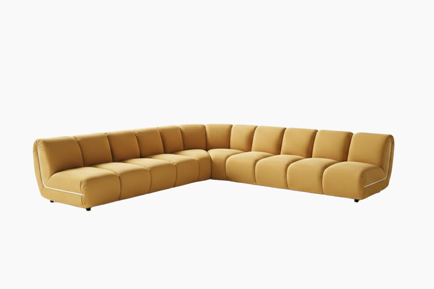 Kawola Modulsofa Gelb 305x305 cm