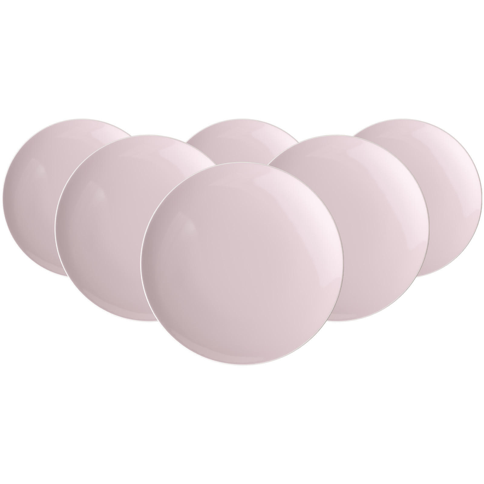 SPEISETELLER Rose Garden rosa ø 28,5 cm 6er Set - Rosa, Keramik (28.5cm) - Villeroy & Boch